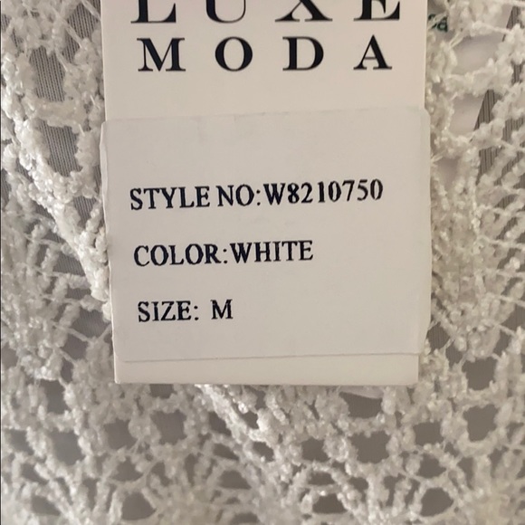 Luxe Moda boho tunic top with fringe arms - Picture 7 of 7